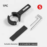 Universal Motor Light Mounting Bracket Auxiliary Light Bar Tube Clamp 22-38/38-64mm for Motorcycle Scooter Mountain Bike ATV UTV