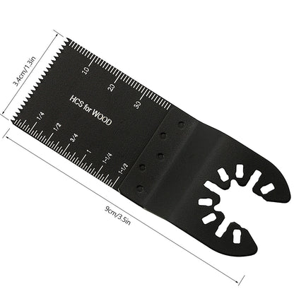 10/60/100Pcs Oscillating Saw Blade Multi Tools Blades Multi-Function Renovator Cutter Blade For Wood Metal Fast Cutting Blade