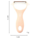 Nordic PP Handle Stainless Steel Peeling Knife Household Potato and Vegetable Peeler Kitchen Kitchenware