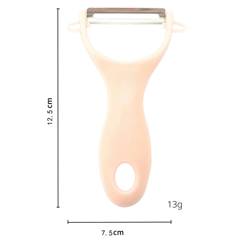 Nordic PP Handle Stainless Steel Peeling Knife Household Potato and Vegetable Peeler Kitchen Kitchenware