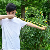 Wild Hunting Precision Shooting Sling Portable Slingshot Four-color Exquisite Slingshot Outdoor Shooting Toy New Fast Press