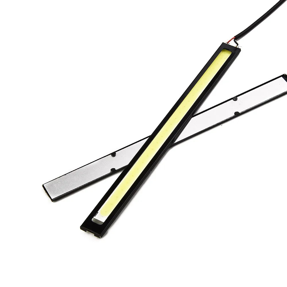 2X Slim LED Bar 17cm LED Light Bar Work Light Waterproof For Driving Offroad Boat Car Tractor Truck 10-12v COB