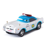 Disney Pixar Cars Toys Racing Lightning McQueen Jackson Storm Mater Sheriff 1:55 Diecast Model Car Toy Children Birthday Gift