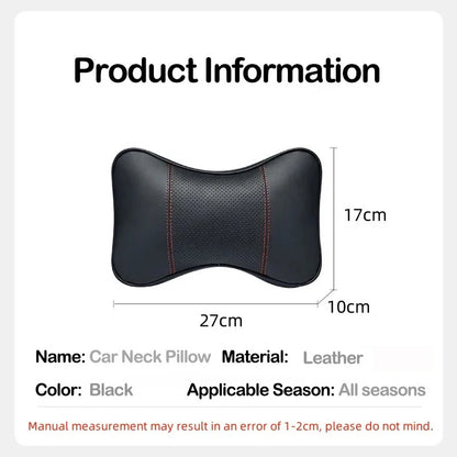 Car Headrest Neck Pillow Seat Belt Shoulder Pads Auto Travel Accessories For Volkswagen VW Polo 6R 6N 6N2 6C 9N 9N3 Rline R Line