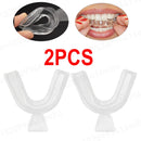 2-8pcs Anti Snoring Bruxism Sleeping Mouth Guard Tray Stop Teeth Grinding Sleep Aid Night Guard Gum Shield Mouth Health Care 