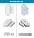 PGST door sensor, smart home door and window security detection, door opening alarm, 433MHz door detector, used to detect