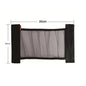 Car Back Rear Trunk Elastic Mesh Fixed Straps Car Interior Organizer Extinguisher Storage Net Seat Back Fixing Bag Car Accessory