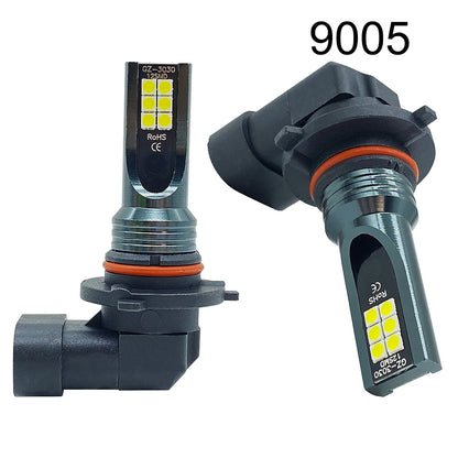 2Pcs H4 H7 LED Headlight H11 H8 H9 H10 H1 H3 Car Fog Light Bulbs 9005 9006 Auto Driving Running Lamps 12000LM 80W 12V