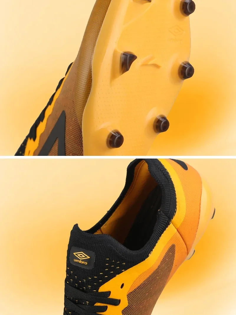 Umbro New Football Boots FG Long Spike Sub-top Natural Grass Football Shoes Men's Comfortable Sneaker Luxury Brand Soccer Shoes