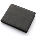 Men's Wallet Leather Billfold Slim Hipster Cowhide Credit Card/ID Holders Inserts Coin Purses Luxury Business Foldable Wallet