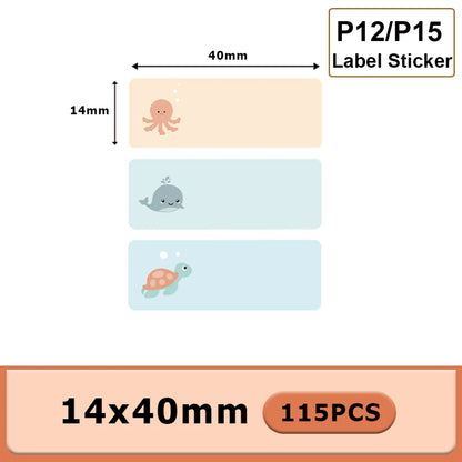 Phomemo D30 Q30/31 Mini Label Printer Paper Printing Label Waterproof Oilproof Scratch-Resistant Price Label Laser Sticker