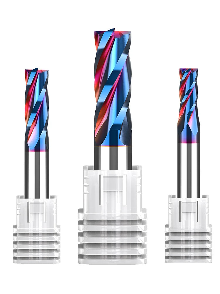 4 Flutes HRC65 Carbide End Mill CNC Cutting tools Alloy Carbide Milling EndMills Tungsten Steel Milling Cutter Square Router Bit