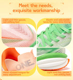 ONEMIX YUE SHUANG Running Shoes for Men Air Cushion Athletic Couple Trainers Sport Runner Shoes Outdoor Women Walking Sneakers
