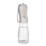 Portable Dog Water Bottle With Food Container Travel 2 in 1 Pet Water Dispenser For Small Large Dogs Cat Labrador Drinking Bowls