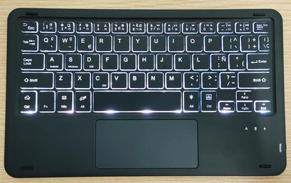 Bluetooth Keyboard Case For Xiaomi Pad 7 7 Pro 11.2 Trackpad Tablet Case Russian Arabic Hebrew Spanish Korean French Keyboard