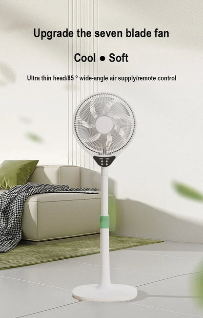 Stand floor fan Household powerful Electric Fan vertical Fan Shaking Timing Remote Control Fans Home Appliance 220V