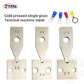 4pcs/set Terminals Crimping Machine Applicator Die Set Mold Blade Various Models For Terminal Machine Crimp Tools Accessories