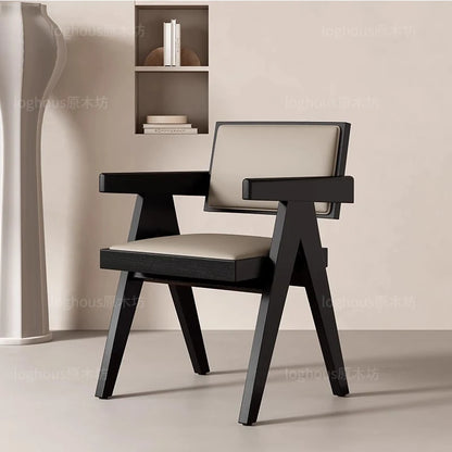 Rattan Nordic Relaxing Design Chair Accent Solid Wood Dining Modern Computer Office Aesthetic Relax Armrest Garden Furniture