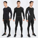 Winter Thermal Underwear For Men Keep Warm Long Johns Base Layer Sports Fitness leggings Tight undershirts