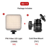 SmallRig Video Light, Portable Camera Light,96 LED Beads for Photography Video Lighting, Rechargeable 2200mAh CRI 95+ 2700-6500K