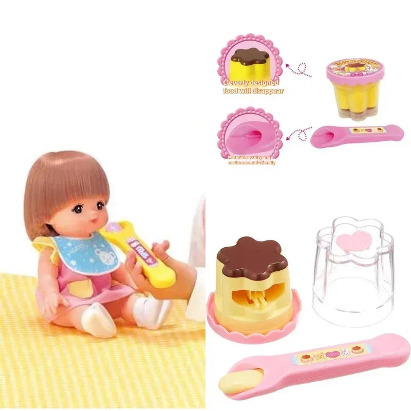 Food Feeding Pudding Feeding Simulation Role Play Strawberry Pudding Pretend Play Japanese Play Creative Kids Gift