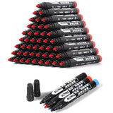 5-50Pcs Waterproof Oil-based Marker Pen Markers Black Blue Red Ink for Glass Metal Stationery Art Drawing Office School Supplies