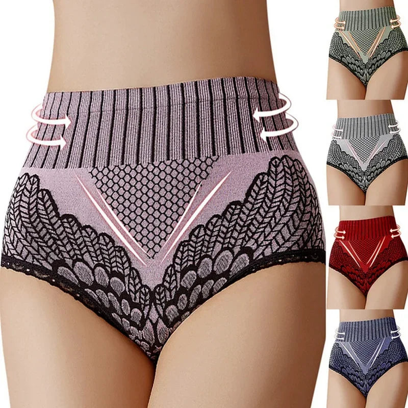 New Women's Panties Underwear Seamless Briefs High Waist Underpanties Bodyshaper Ladies Female