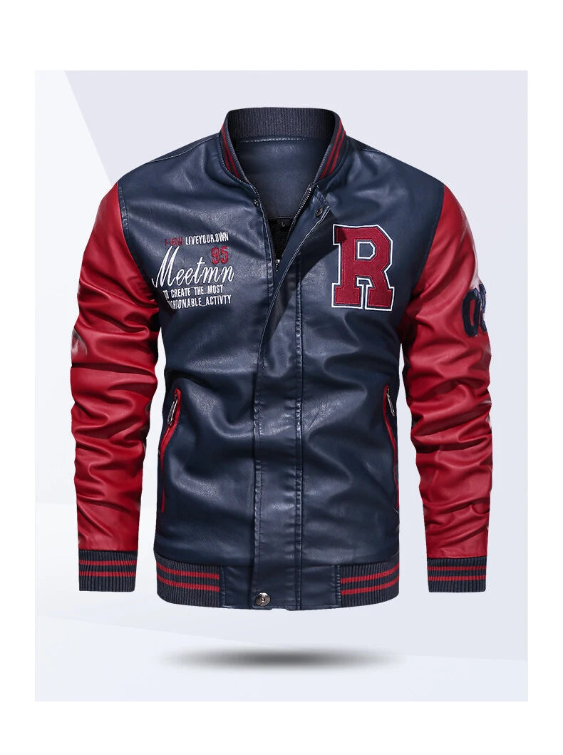 Motorcycle Wear Men Racing Motorcoss Jacket Winter Motorbike Clothing Protector Waterproof Moto PU Leather Jacket