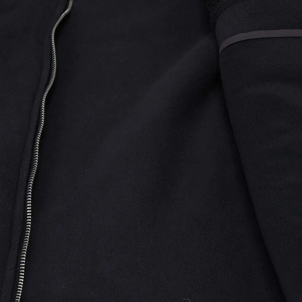 Chaqueta deportiva Adidas Originals Clover 2024 PF SHERPA M para hombre, color negro, HY7285