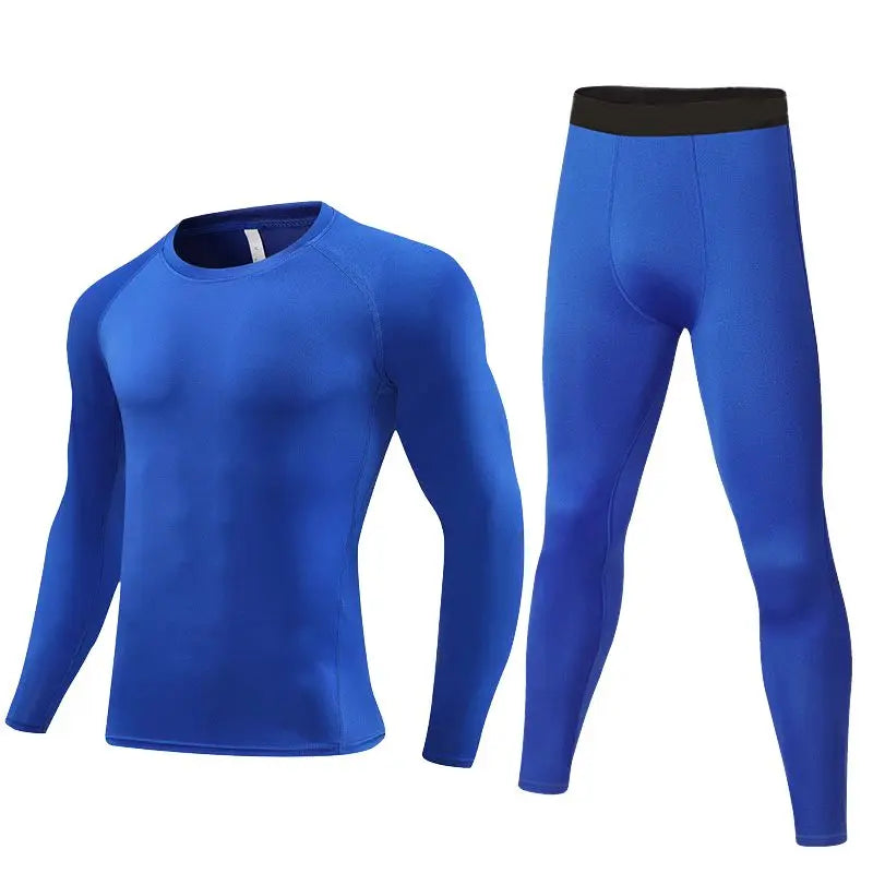 Winter Sports Suit for Kids Quick Drying Thermal Underwear Boys Compression Sportswear Basketball Football Tight Clothing