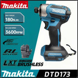 Makita DTD173 18v Lithium Japan Imported Domestic Version Brushless Impact Driver Power Tool Multi-function Tool