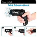 3.6V Screwdriver Kit Rechargeable Lithium Battery Cordless Electric Screwdriver Drill Kit Folding Home Power Tools