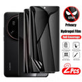 2Pcs Anti-Spy Screen Protectors For Xiaomi 15 Ultra 14T 13T 12T Pro Privacy Hydrogel Film For Xiaomi 15 14 13 Pro 13 12 11 Lite