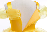 2025 Cosplay Belle Princess Dress Girls Dresses For Beauty and beast Party Clothing Magic stick crown Costume 3-12Y
