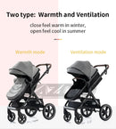 Baby stroller 3 in1,four wheel stroller,2 in 1 baby car,Lightweight strollers,Mutifunction Strollers,baby carriage,Poussette