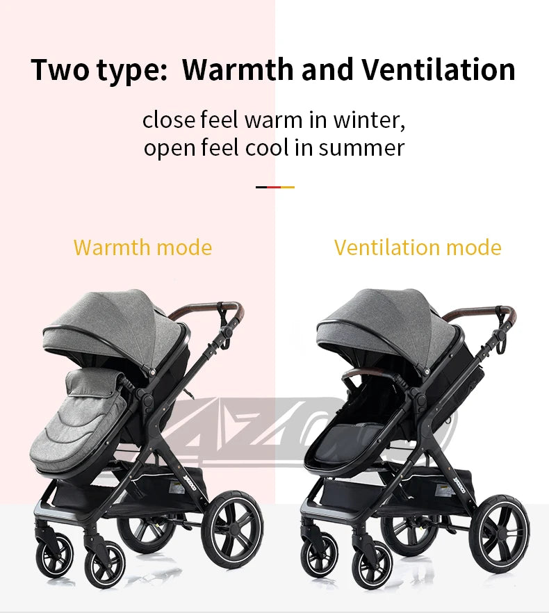 Baby stroller 3 in1,four wheel stroller,2 in 1 baby car,Lightweight strollers,Mutifunction Strollers,baby carriage,Poussette