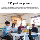 4K/1080P SDI NDI PTZ Camera 10X/20X Optical Zoom, HDMI/USB/POE | IP Live Streaming Camera for Church/Meeting/Broadcast (Youtube)