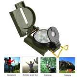 Waterproof High Precision Compass Outdoor Survival Gadget Sports Hiking Mountaineering Professional Military Army Sight