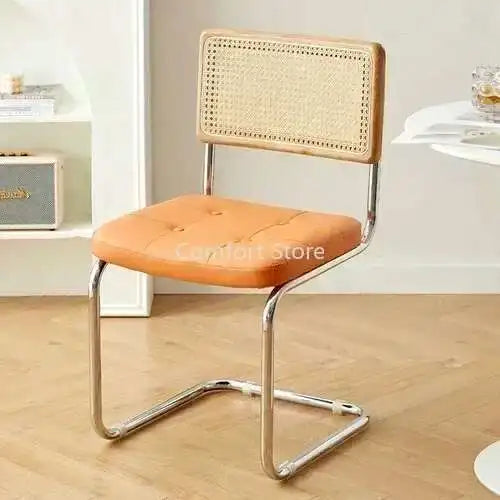 Kitchen Office Outdoor Dining Chairs Modern Luxury Salon Relax Cesca Chair Restaurant INS Sillas Para Comedor Furniture WK50DC