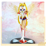 16CM Anime Sailor Moon Usagi Tsukino Figure PVC Cake Ornaments Doll Collection Toys Usagi Tsukino Action Figurine