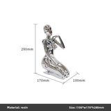 Mechanical Goddess Ornament - High-Tech Technological Decoration for Living Room, Entryway, TV Stand, Wine Cabinet, Office Desktop