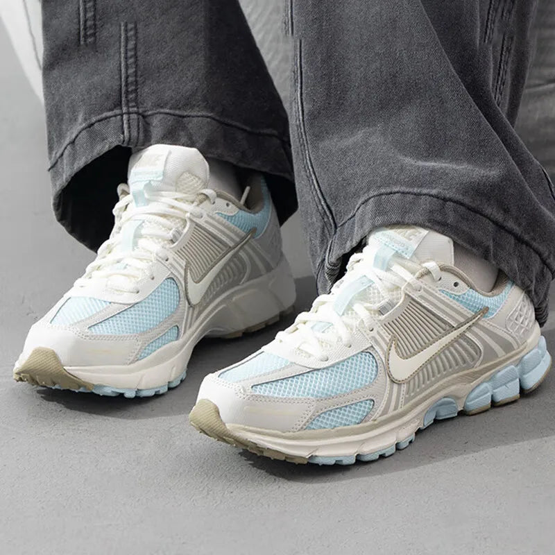 Nike big shoes women's shoes 2025 spring new sports shoes ZOOM VOMERO 5 Light breathable running casual shoes IB4698-411