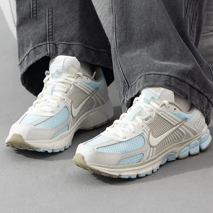 Nike big shoes women's shoes 2025 spring new sports shoes ZOOM VOMERO 5 Light breathable running casual shoes IB4698-411