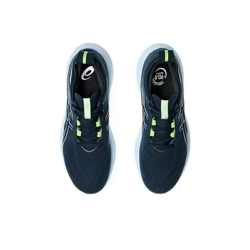 Zapatillas de running Asics Nimbus 26 originales para hombre, amortiguación, estabilidad, deportivas Asics unisex, color blanco