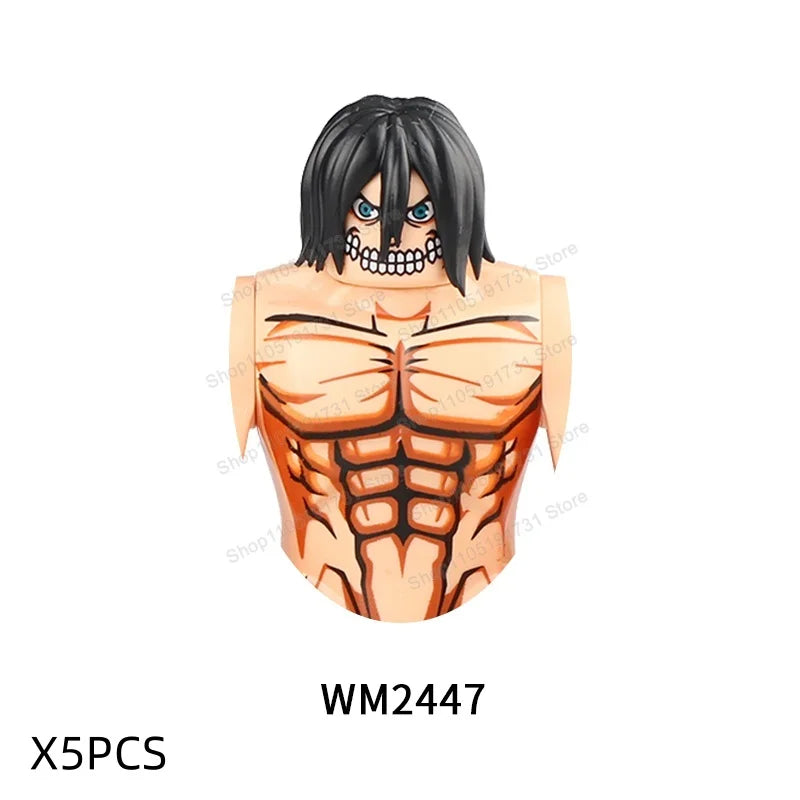 Movie Game Mini Action Figures Big Size Building Block Mecha Assembled Accessories Figure Building Block Toy For Children Gifts