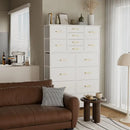 Armarios para sala de estar de 85x30x143cm con cajones de 16 rejillas para ropa de dormitorio, cajones de almacenamiento de ropa interior, muebles para el hogar HWC