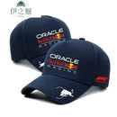 2025 New Red Bull Hat Czech Perez Red Bull Racing Racing Hat Men's and Women's Outdoor Red Bull 1 Sun Hat Red Bull Baseball Hat