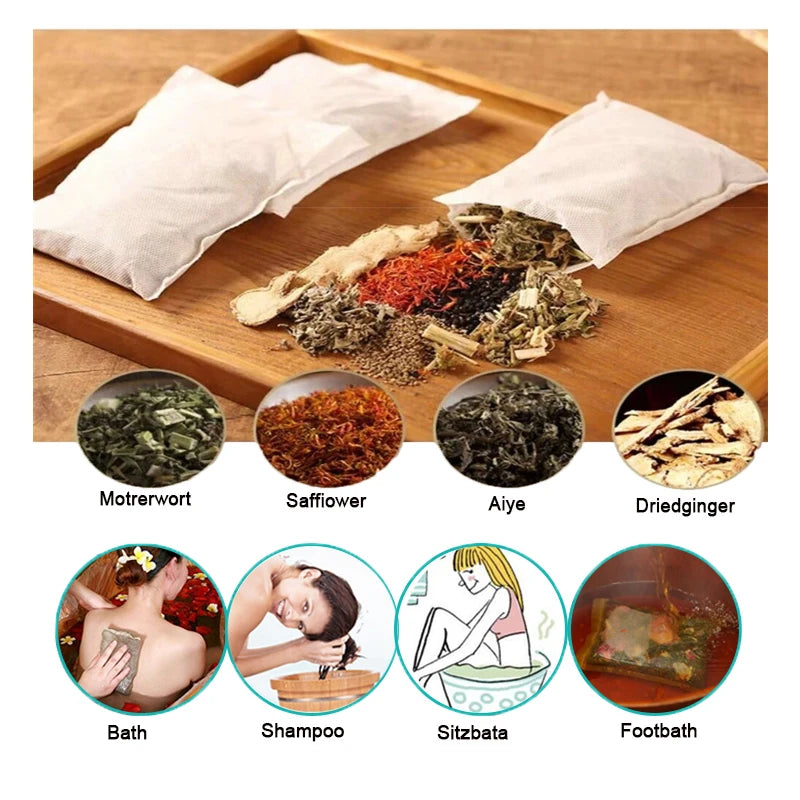 5/10/20Pack YoniSteam 100%Herbal Vaginal Cleaning sitz Bath Vaginal Care Uterine itching Yoni Steam SPA Female Health Products