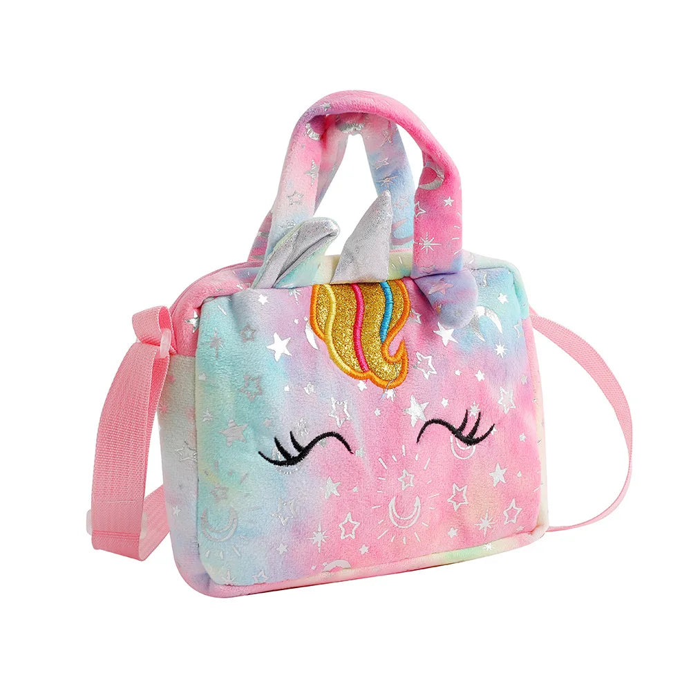Bolsos de unicornio para niñas, bonitos bolsos cruzados para niños, regalo para niñas, monedero pequeño.