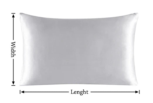100% Nature Mulberry Silk Pillowcase Zipper Pillowcases Pillow Case For Healthy Standard Queen King Multicolor